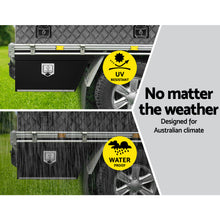 Load image into Gallery viewer, Giantz Steel Ute Tool Box Right Toolbox Under Tray Vehicle Storage Lock
