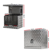 Load image into Gallery viewer, Giantz Aluminium Ute Tool Box Generator Trailer Truck Storage Lock
