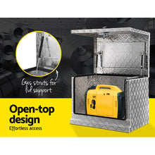 Load image into Gallery viewer, Giantz Aluminium Ute Tool Box Storage Toolbox Generator Truck Trailer Lock
