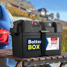 Load image into Gallery viewer, Giantz AGM Battery Box 12v XL Deep Cycle Portable Solar Caravan Camping

