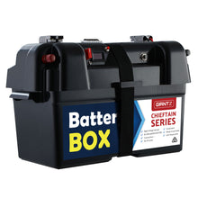 Load image into Gallery viewer, Giantz AGM Battery Box 12v Large Deep Cycle Box Portable Solar Caravan Camping
