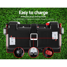 Load image into Gallery viewer, Giantz AGM Battery Box 12v Large Deep Cycle Box Portable Solar Caravan Camping
