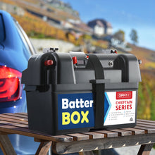 Load image into Gallery viewer, Giantz AGM Battery Box 12v Large Deep Cycle Box Portable Solar Caravan Camping
