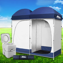 Load image into Gallery viewer, Weisshorn 20L Outdoor Portable Toilet Camping Shower Tent Ensuite Change Room
