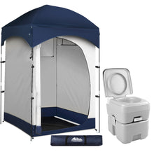 Load image into Gallery viewer, Weisshorn 20L Outdoor Portable Toilet Camping Shower Tent Change Room Ensuite
