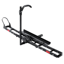 Load image into Gallery viewer, Giantz Motorcycle Motorbike Carrier Rack Ramp 2&quot;Towbar Adjustable Height Black,Giantz Motorcycle Motorbike Carrier Rack Ramp 2&quot;Towbar Adjustable Height Black
