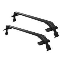 Load image into Gallery viewer, Universal Car Roof Rack Cross Bars 90cm Aluminium Adjustable Lockable 45kg Clamps

