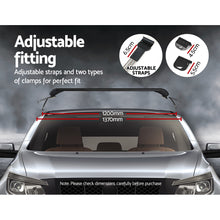 Load image into Gallery viewer, Universal Car Roof Rack Cross Bars 90cm Aluminium Adjustable Lockable 45kg Clamps
