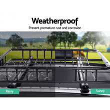 Load image into Gallery viewer, Giantz Universal Roof Rack Basket Car Luggage Carrier Steel Vehicle Cargo 112cm
