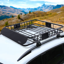 Load image into Gallery viewer, Giantz Universal Roof Rack Basket Car Luggage Carrier Steel Vehicle Cargo 112cm

