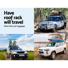 Load image into Gallery viewer, Giantz Universal Roof Rack Basket Car Carrier Steel 123cm
