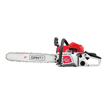 Load image into Gallery viewer, Giantz 62CC Commercial Petrol Chainsaw - Red &amp; White
