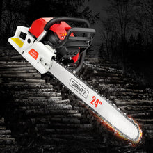 Load image into Gallery viewer, Giantz 88CC Commercial Petrol Chainsaw - Red &amp; White
