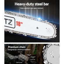 Load image into Gallery viewer, GIANTZ 45CC Petrol Commercial Chainsaw Chain Saw Bar E-Start Pruning
