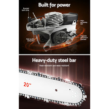 Load image into Gallery viewer, Giantz Chainsaw Petrol 52CC 20&quot; Bar Commercial E-Start Pruning Chain Saw,Giantz Chainsaw Petrol 52CC 20&quot; Bar Commercial E-Start Pruning Chain Saw 4.0HP
