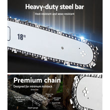 Load image into Gallery viewer, Giantz Chainsaw Petrol 75CC 18&quot; Bar Commercial E-Start Pruning Chain Saw,Giantz Chainsaw Petrol 52CC 20&quot; Bar Commercial E-Start Pruning Chain Saw 5.2HP
