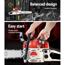 Load image into Gallery viewer, Giantz Chainsaw Petrol 75CC 18&quot; Bar Commercial E-Start Pruning Chain Saw,Giantz Chainsaw Petrol 52CC 20&quot; Bar Commercial E-Start Pruning Chain Saw 5.2HP
