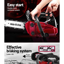 Load image into Gallery viewer, Giantz Chainsaw Chainsaws 10” Oregon Petrol Cordless 25cc Top Handle Chains Saw
