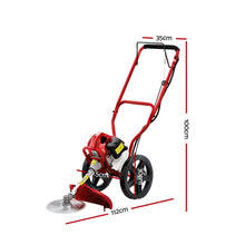 Load image into Gallery viewer, Giantz 3-in-1 62cc Petrol Wheel Brush Cutter Whipper Saw Trimmer 2 Stroke
