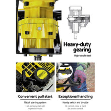 Load image into Gallery viewer, Giantz 92CC Post Hole Digger Motor Only Petrol Engine Yellow
