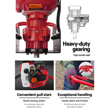 Load image into Gallery viewer, Giantz 80CC Post Hole Digger Motor Only Petrol Engine Red
