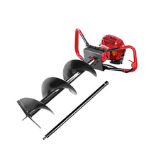 Load image into Gallery viewer, Giantz 80CC Post Hole Digger 300mm Petrol Drill Extension Bits Auger

