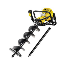 Load image into Gallery viewer, Giantz 90CC Post Hole Digger 200mm Petrol Drill Auger Extension Bits
