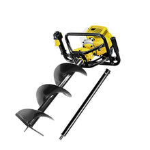 Load image into Gallery viewer, Giantz 92CC Post Hole Digger 300mm Petrol Drill Auger Extension Bits
