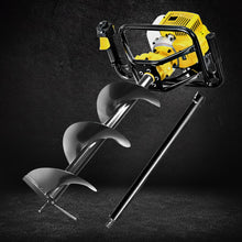 Load image into Gallery viewer, Giantz 92CC Post Hole Digger 300mm Petrol Drill Auger Extension Bits
