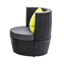 Load image into Gallery viewer, Gardeon 4 Piece PE Wicker Outdoor Set - Black
