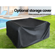 Load image into Gallery viewer, Gardeon 7-Piece Outdoor Sofa Set Wicker Couch Lounge Setting Cover
