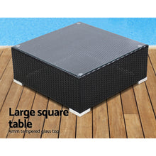 Load image into Gallery viewer, Gardeon 7-Piece Outdoor Sofa Set Wicker Couch Lounge Setting 6 Seater
