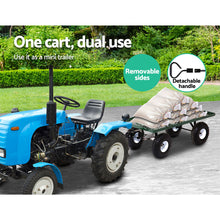 Load image into Gallery viewer, Gardeon Mesh Garden Steel Cart - Green
