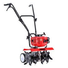 Load image into Gallery viewer, Giantz 65CC Tiller Garden Cultivator Rototiller 6 Blades Soil Plower Rotary Hoe
