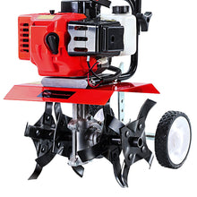 Load image into Gallery viewer, Giantz 65CC Tiller Garden Cultivator Rototiller 4 Blades Soil Plower Mini Rotary Hoe

