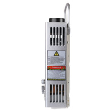Load image into Gallery viewer, Devanti Outdoor Gas Water Heater Portable Camping Shower 12V Pump Silver
