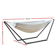 Load image into Gallery viewer, Gardeon Hammock Bed with Stand Outdoor Camping Hammocks Steel Frame
