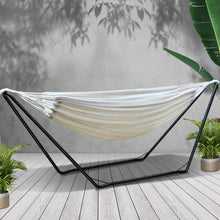 Load image into Gallery viewer, Gardeon Hammock Bed with Stand Outdoor Camping Hammocks Steel Frame
