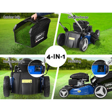 Load image into Gallery viewer, Giantz Lawn Mower Self Propelled 21&quot; 220cc 4 Stroke Petrol Mower Grass Catch
