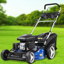 Load image into Gallery viewer, Giantz Lawn Mower Self Propelled 21&quot; 220cc 4 Stroke Petrol Mower Grass Catch
