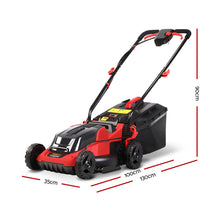 Load image into Gallery viewer, Giantz Lawn Mower Cordless 40V Battery Electric Lawnmower 34cm Width
