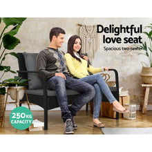 Load image into Gallery viewer, Gardeon Outdoor Sofa Set Lounge Setting Wicker Table and Chairs Garden Patio Furniture
