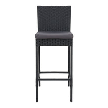 Load image into Gallery viewer, Gardeon 4-Piece Outdoor Bar Stools Dining Chair Bar Stools Rattan Furniture
