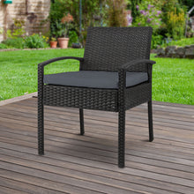Load image into Gallery viewer, Gardeon Outdoor Dining Chairs Patio Furniture Rattan Lounge Chair Cushion Felix
