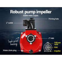 Load image into Gallery viewer, Giantz Petrol Water Pump 2&quot; High Flow Transfer Fire Fighting Irrigation
