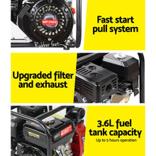 Load image into Gallery viewer, Giantz Petrol Water Pump 2&quot; High Flow Transfer Fire Fighting Irrigation
