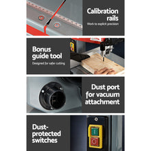 Load image into Gallery viewer, Giantz Bandsaw Blades Guides Wood Timber Cutting Table Band Saw Blade Sharpener
