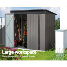 Load image into Gallery viewer, Giantz Garden Shed Sheds Outdoor Storage 1.95x1.31M Steel Workshop House Tool
