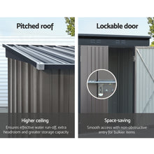 Load image into Gallery viewer, Giantz Garden Shed Sheds Outdoor Storage 1.95x1.31M Steel Workshop House Tool
