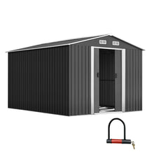Load image into Gallery viewer, Giantz Garden Shed Outdoor Storage Sheds Tool Workshop 2.6X3.89X2.02M
